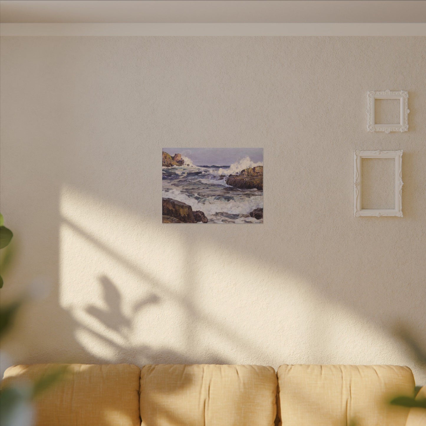 Clearing after September Gale-Maine Coast by Howard Russell Butler (1924) - Vintage Seascape Painting on Matte Stretched Canvas